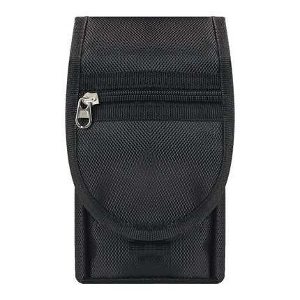 Mobile Phone Waist Bag 6.3 Inch Flip Hanging Waist Mobile Phone Bag Portable Middle-aged and Elderly Men's Casual Belt Hanging Waist Bag