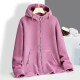 Coat Men and Women Couple Polare Fleece fleece-lined Thickened Jacket Outdoor Ao-grain Fleece Windbreaker Cardigan Solid Color Sweater