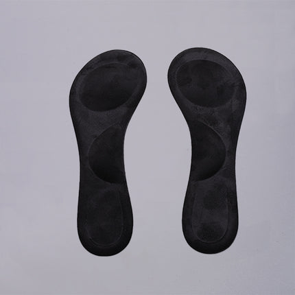 in stock supply high-heeled shoes sponge arch seven-point pad shock absorption and sweat absorption soft non-slip cloth half-size pad adjustment pad