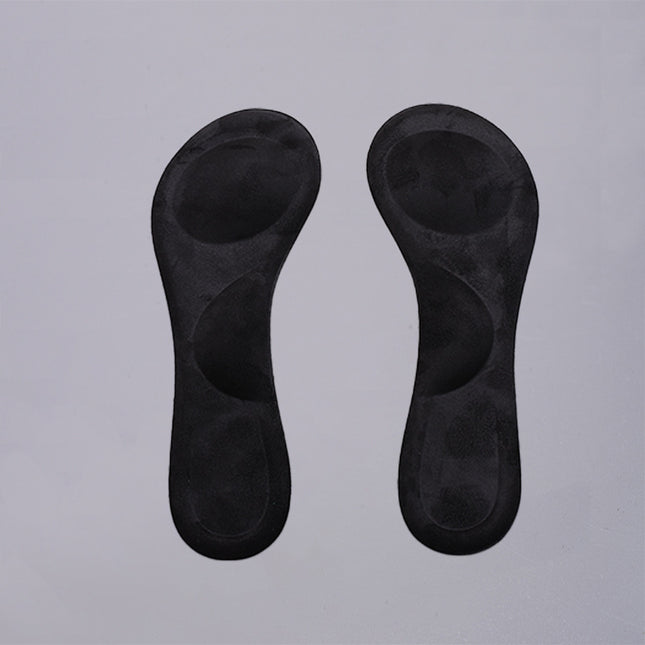 in stock supply high-heeled shoes sponge arch seven-point pad shock absorption and sweat absorption soft non-slip cloth half-size pad adjustment pad