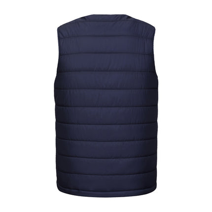 Autumn and winter new men's collar heating cotton vest graphene electric vest USB Safe Intelligent constant temperature heating suit