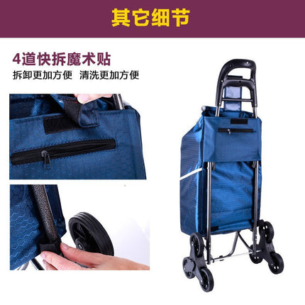 Manufacturer Supplies Wholesale Shopping Trolley Special-Purpose Fabric Storage Bags, Waterproof Storage Replacement Bags with Reflective Feature