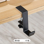 Adjustable hook, black, single hook - 1 piece