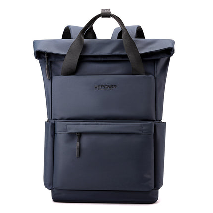 2025 New College Student Large-Capacity Backpack Short-Distance Travel Backpack Computer Bag Lightweight Casual School Bag Men's Model