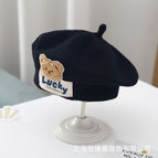 Lucky beret-black / 3-48 months