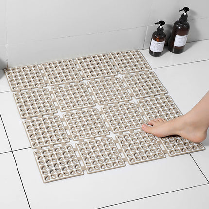 Environmental protection tpe material bathroom anti-slip mat bath tank shower room bath toilet floor mat suction cup anti-fall mat