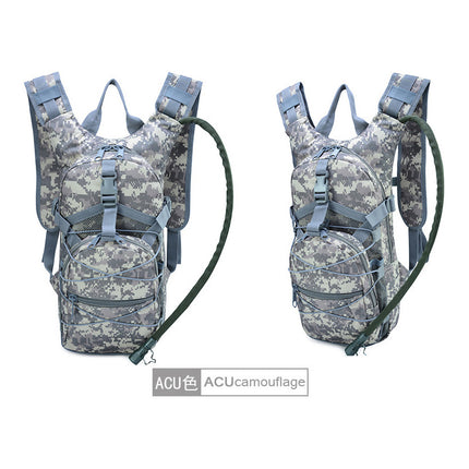 Manufacturer military fans tactical backpack water bag large capacity with liner 3L outdoor hiking mountaineering camouflage water bag backpack