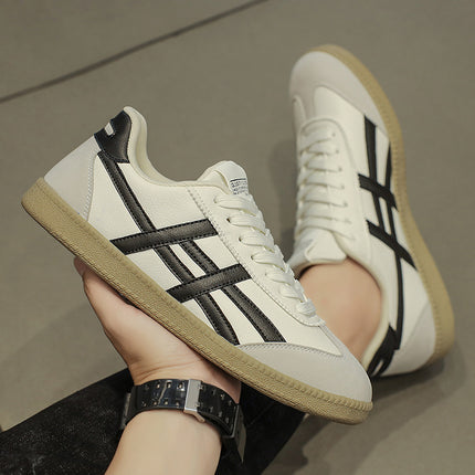 Brand Forrest Gump Men's Shoes Simple All-match Retro German Training Board Shoes Men's Non-slip Soft Sole Casual Sports Trendy Shoes