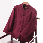 Velvet-men's wine red / M