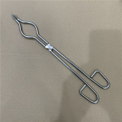 Thickened Stainless Steel Crucible Clamp Laboratory Crucible Jacket Rumi High Temperature Ceramic Clamp Chemical Beaker Clamp Fire Clamp