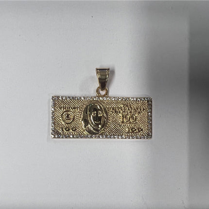 European and American Cross-border Hot Selling Stainless Steel Real Gold Electroplated Pouch Alphabetic Digital Hip Hop Trend Pendant Niche Jewelry