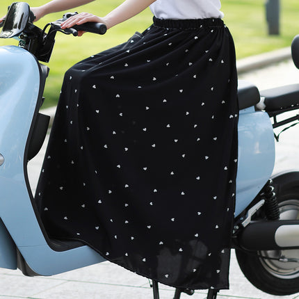 Cycling sun protection clothing leg protection anti-exposure skirt apron summer electric battery motorcycle sun protection skirt