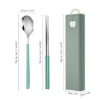 Green and silver two-piece set [green box]