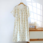 Rice Bottom Garden Bear Pregnant Women's Dress / L