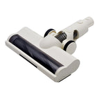 Flocked white floor brush (without led light)