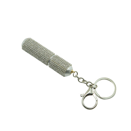 Diamond-Encrusted 5ml Perfume Refill Bottle, Visible and Portable Keychain, Direct Sales from the Manufacturer, Sparkling Diamond Car Key