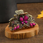 Butterfly wings retro big catch purple
