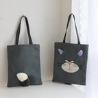 One Lucifer Canvas Shoulder Bag / See description