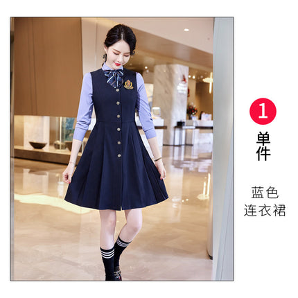 Teachers' Work Clothes Autumn and Winter Kindergarten Teachers' Clothes Vocational suit Teachers' Interview Clothing Women's Clothing British Style Art School Fun