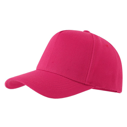 Amazon Cross-Border Popular Maoqing Five-Panel Baseball Cap Advertising Hat with Logo Printed Solid Color Visor Sunshade Cap