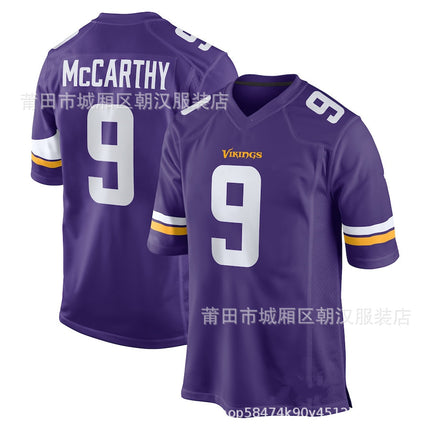 Foreign trade wholesale ball Vikings football jersey 19# Thielen 33# COOK 18 Jefferson