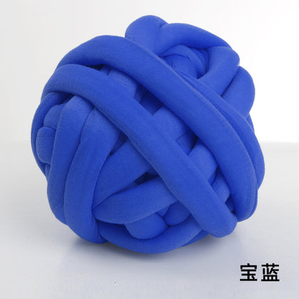 Knitting Yarn Ball Dopamine Color Chunky Yarn Blanket Cat Bed DIY Yarn Ball for Crochet