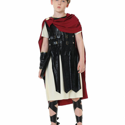 Subaru Halloween Ancient Roman Warrior Shield Sword Gladiator Cosplay Role Play Costume Parent-Child Outfit