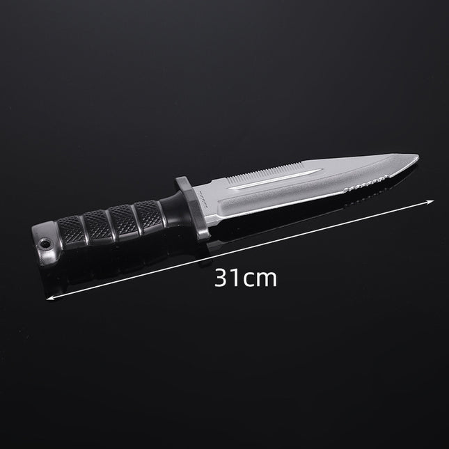 Zhushengda Halloween Mini Toy Sword Set Realistic Weapon Toy Knife Pu Soft Rubber Material Props