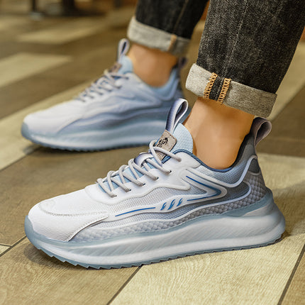 Men's Shoes 2026 Spring/Summer Mesh Breathable Sneakers Men's Popcorn Running Shoes Casual Shoes Fashion Trendy Dad Shoes