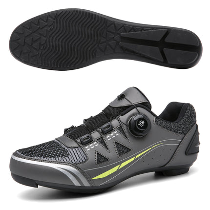2023 Cross-border New Road Self-locking Riding Shoes Hard Sole Mountain Bike Shoes Power Bicycle Lock Shoes Men's Riding