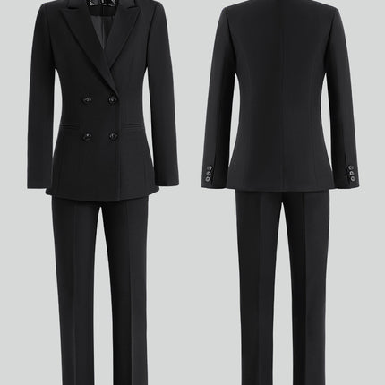 Cross-Border High-End Professional Blazer Suit for Women, Hotel Front Desk Uniform, Jewelry Store Workwear, Spring and Autumn