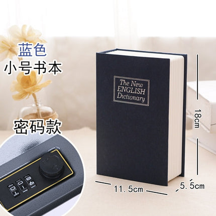 Book Safe Piggy Bank Large Password Box with Lock Banknote Piggy Bank Child Cute Creative Birthday Gift