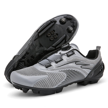 Cross-border trade breathable bicycle shoes cycling shoes men and women road bike lock shoes mountain bike booster shoes wholesale