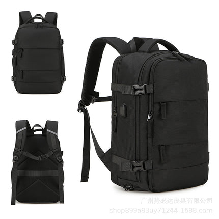 Source Factory Cross-Border Hot-Selling Travel Backpack for Women, Multifunctional Luggage Backpack for Short-Distance Business Trips with Dry and Wet Separation