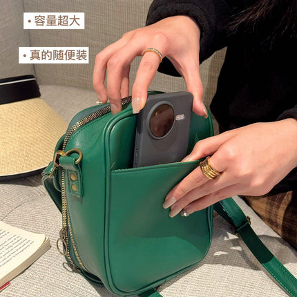 Amazon's New Shoulder Bag, Unisex, Fashionable Messenger Bag, High-Looking Casual Crossbody Bag, Mobile Phone Bag