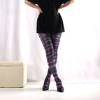 2535 purple plaid / One size fits all