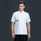 White [short sleeves] three buttons / XL/175