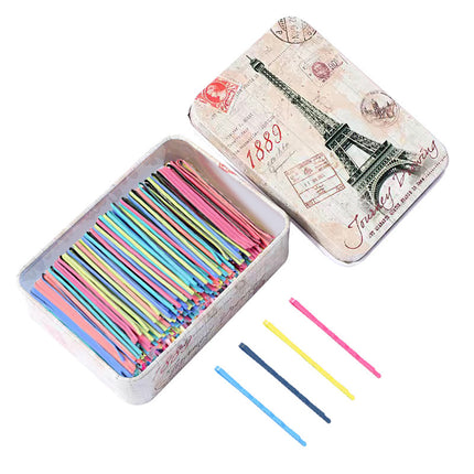 Color macaron color bangs clip hair clip side clip broken hairpin rainbow small clip girl essential clip