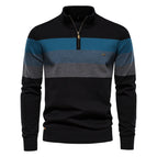 Black with blue / S