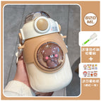 820ML / Curry color + cleaning tools + cartoon stickers