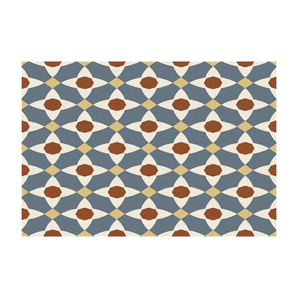 Temu Cross-Border New Product Ins Style Small Fresh Placemat Digital Printing Square Insulation Mat Restaurant Table Mat Wholesale