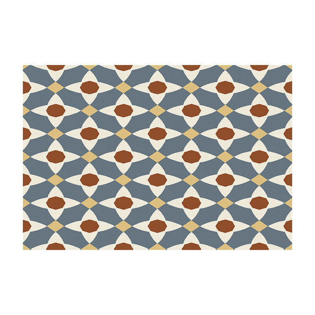 Temu Cross-Border New Product Ins Style Small Fresh Placemat Digital Printing Square Insulation Mat Restaurant Table Mat Wholesale