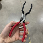 8inch pure red handle return pliers