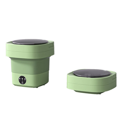Daifa cross-border folding washing machine mini small washing machine baby underwear wash socks can be dried portable