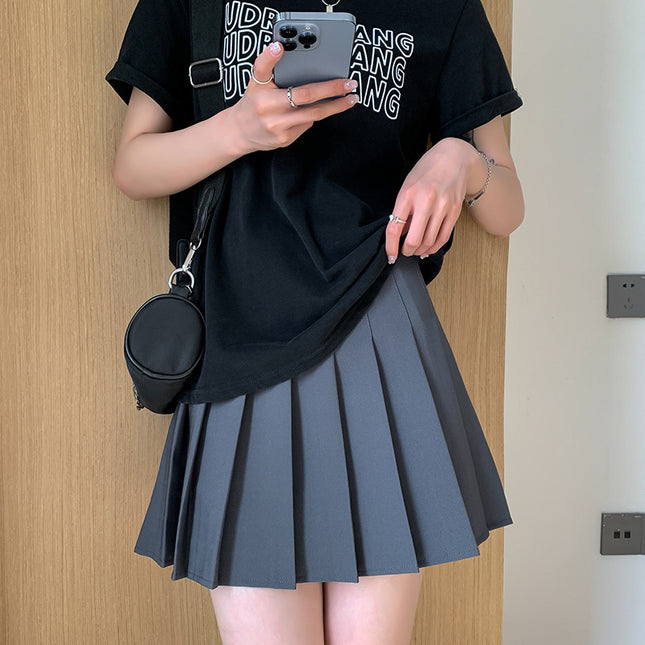Pleated Skirt for Women 2026 Summer New Style Elegant Little Chanel Style Casual High-Waisted Fashionable Petite Suit Half Skirt