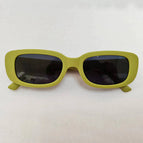 Sand green frame, grey lens