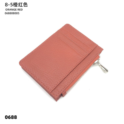 Double-sided Driver's License Multi-card Slot Genuine Leather Zipper Card Bag Top Layer Cowhide Men's Thickened Light Luxury Women's Small Coin Purse Case