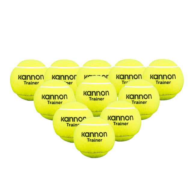 KANNON Kang Long Guanqun Junior High School Advanced Training Tennis Adult Pressureless K8 Pressure Constant Long-lasting Thai Made 48 Pack