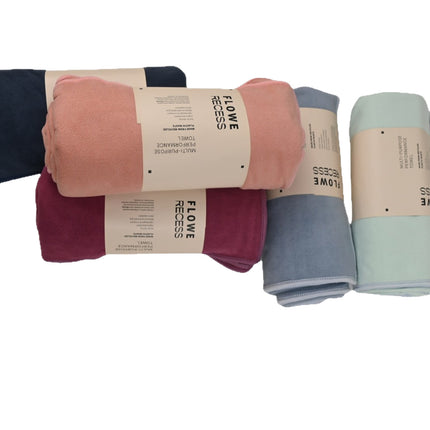 Portable Yoga Mat Fabric Lightweight Sweat-Absorbing Non-Slip Indoor Yoga Shop Towel Fitness Sports Home Yoga Towel