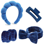 Dark blue 5-piece set (wrist strap with stitching interface)